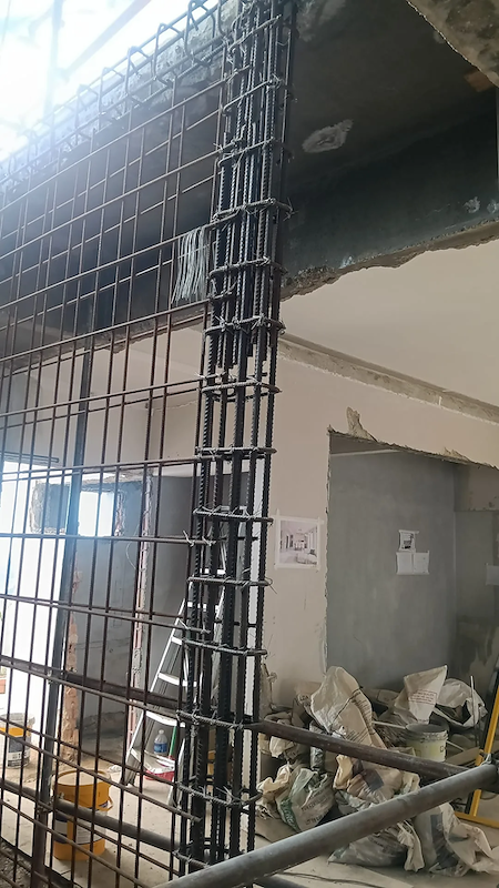 17CBR renovation in progress, photo 2