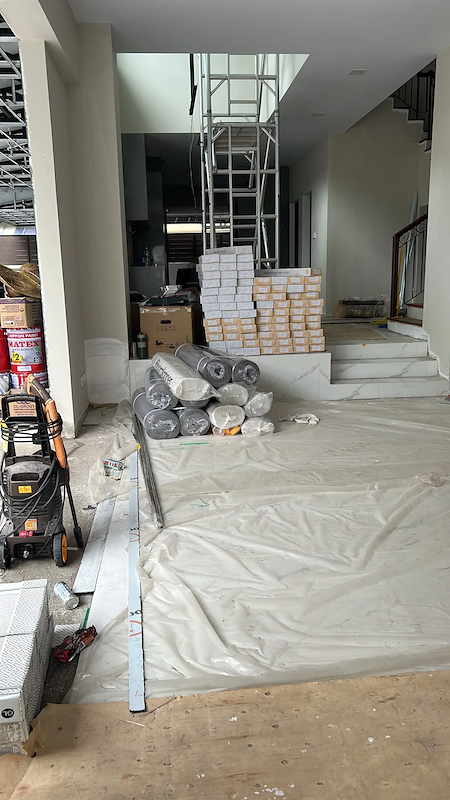 37EW renovation in progress, photo 1