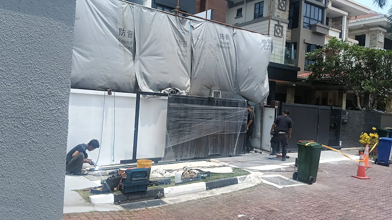 Renovation Works On A 3-Storey Semi-Detached House in Tanah Merah — Larry Contractors live job 37EW, 3 Sep, photo 2 of 4