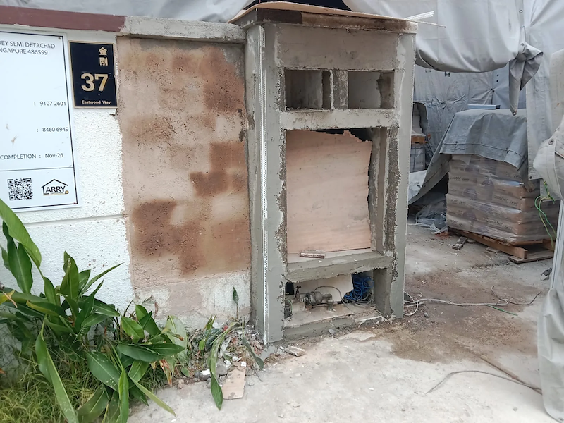 Renovation Works On A 3-Storey Semi-Detached House in Tanah Merah — Larry Contractors live job 37EW, 13 Aug, photo 2 of 3